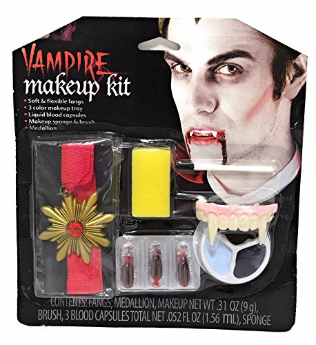 Vampire Makeup Kit Halloween Party Fun | FrightFun.com